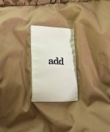 add（エーディーディー）ダウンコート 茶 サイズ:38(M位) レディース/2200714808024
