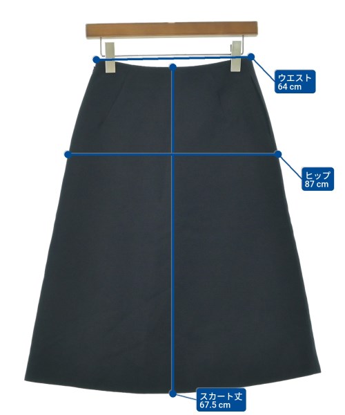 STRASBURGO（ストラスブルゴ）ロング・マキシ丈スカート 紺 サイズ:38(M位) レディース/2200624443162