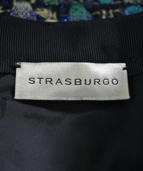 STRASBURGO（ストラスブルゴ）ロング・マキシ丈スカート 青 サイズ:38(M位) レディース/2200613299121