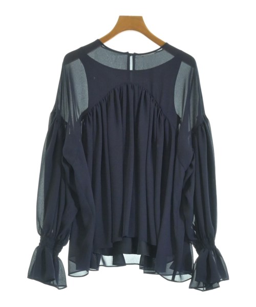 STRASBURGO(ストラスブルゴ)ブラウス 紺 サイズ:36(S位)/2200671321024