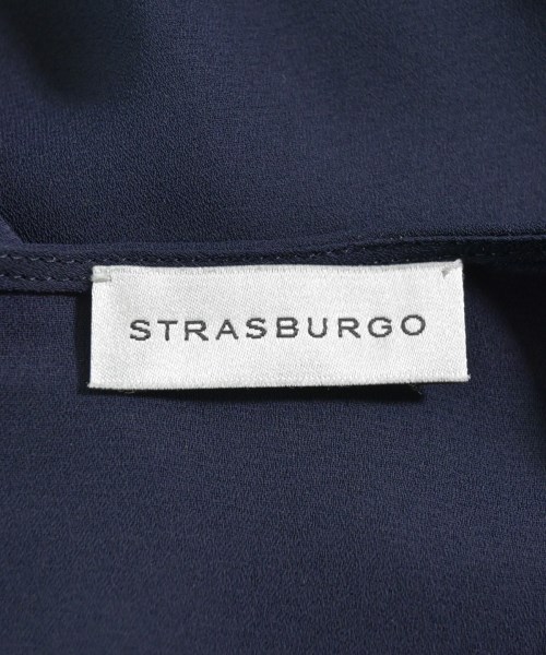 STRASBURGO（ストラスブルゴ）ブラウス 紺 サイズ:36(S位) レディース/2200671321024