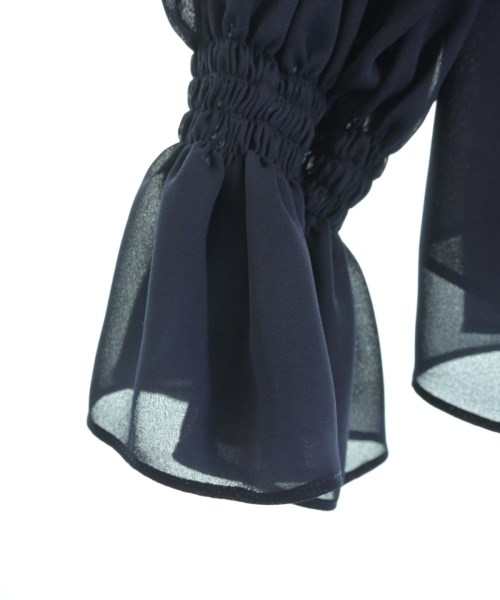 STRASBURGO（ストラスブルゴ）ブラウス 紺 サイズ:36(S位) レディース/2200671321024