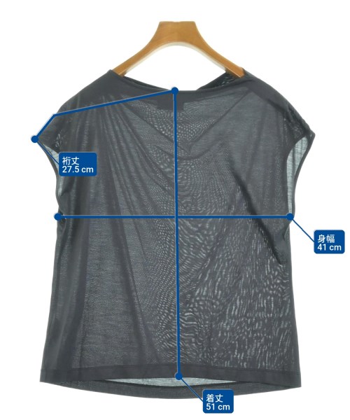 STRASBURGO（ストラスブルゴ）ブラウス 紺 サイズ:40(M位) レディース/2200666517012