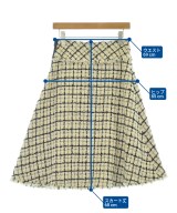 STRASBURGO（ストラスブルゴ）ロング・マキシ丈スカート 白 サイズ:36(S位) レディース/2200667671034