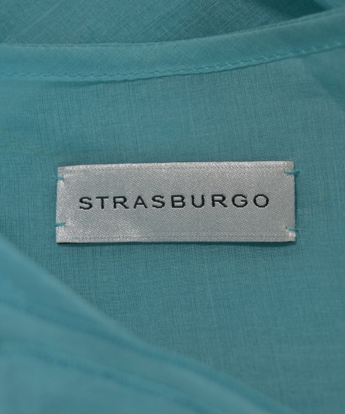 STRASBURGO（ストラスブルゴ）ブラウス 青 サイズ:36(S位) レディース/2200721328119