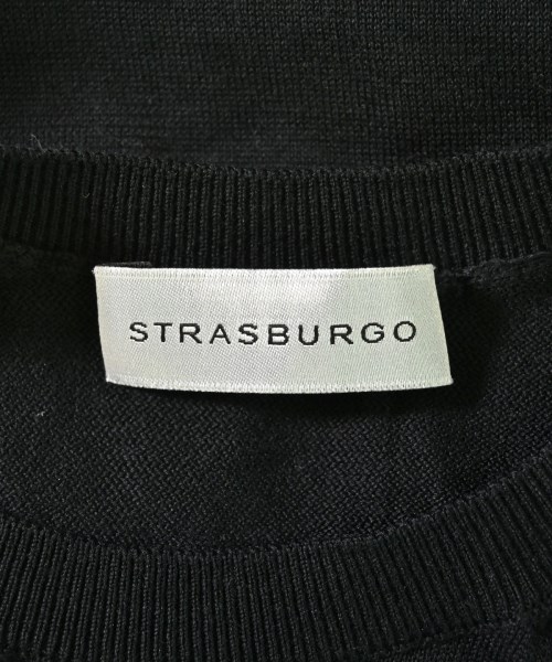 STRASBURGO（ストラスブルゴ）ベスト 黒 サイズ:38(M位) レディース/2200692923054
