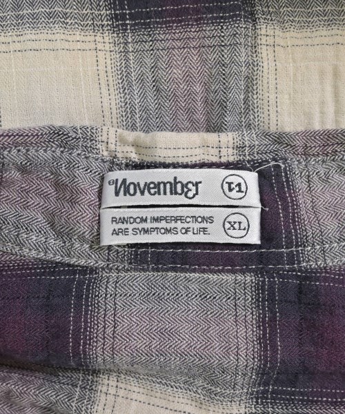 November（ノーベンバ－）カジュアルシャツ ベージュ サイズ:XL レディース/2200692045091