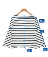 Le minor（ルミノア）Tシャツ・カットソー 白 サイズ:1(S位) レディース/2200621407051