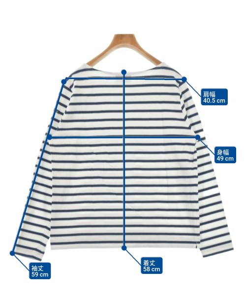 Le minor（ルミノア）Tシャツ・カットソー 白 サイズ:F レディース/2200639401195