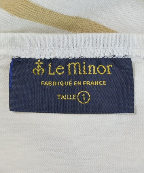 Le minor（ルミノア）Tシャツ・カットソー 白 サイズ:1(S位) レディース/2200636283121
