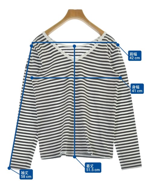 Le minor（ルミノア）Tシャツ・カットソー 白 サイズ:-(M位) レディース/2200643511040