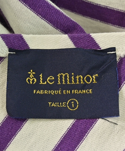 Le minor（ルミノア）Tシャツ・カットソー 白 サイズ:1(S位) レディース/2200615316321