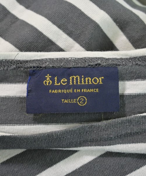Le minor（ルミノア）Tシャツ・カットソー グレー サイズ:2(M位) レディース/2200615471150