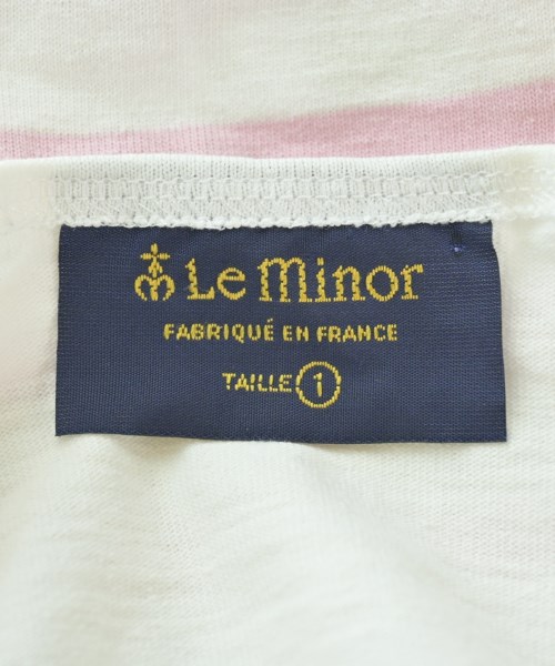 Le minor（ルミノア）Tシャツ・カットソー 白 サイズ:1(S位) レディース/2200611519580