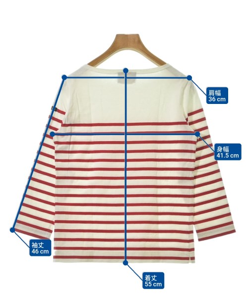 Le minor（ルミノア）Tシャツ・カットソー 白 サイズ:1(S位) レディース/2200626552060