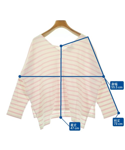 Le minor（ルミノア）Tシャツ・カットソー ピンク サイズ:1(S位) レディース/2200617635024