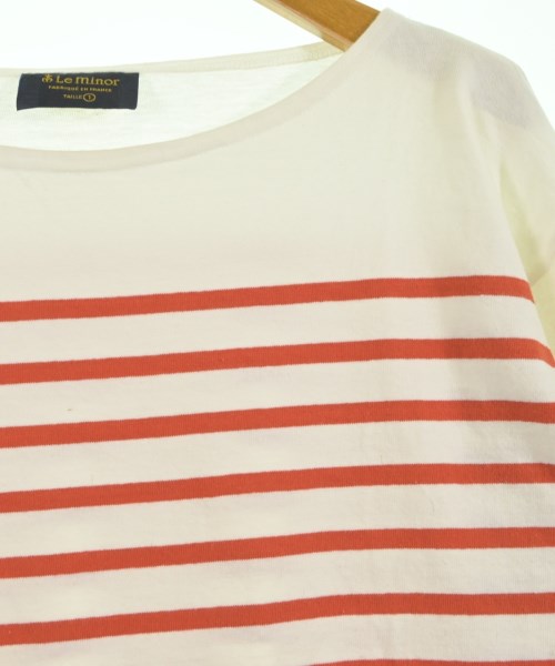 Le minor（ルミノア）Tシャツ・カットソー 白 サイズ:1(S位) レディース/2200618249220