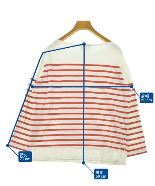 Le minor（ルミノア）Tシャツ・カットソー 白 サイズ:1(S位) レディース/2200618249220