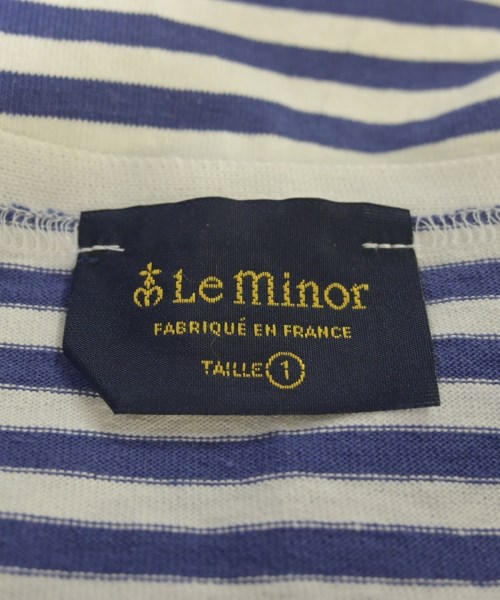 Le minor（ルミノア）Tシャツ・カットソー 青 サイズ:1(S位) レディース/2200617255185