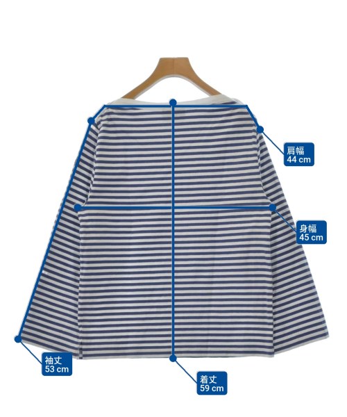 Le minor（ルミノア）Tシャツ・カットソー 青 サイズ:1(S位) レディース/2200617255185