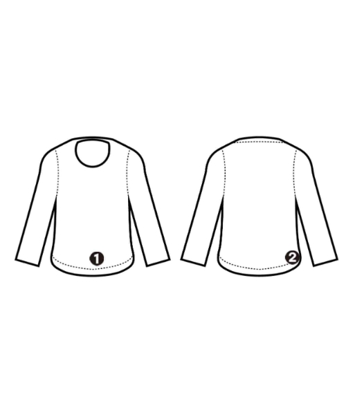 Le minor（ルミノア）Tシャツ・カットソー 茶 サイズ:1(S位) レディース/2200620028103