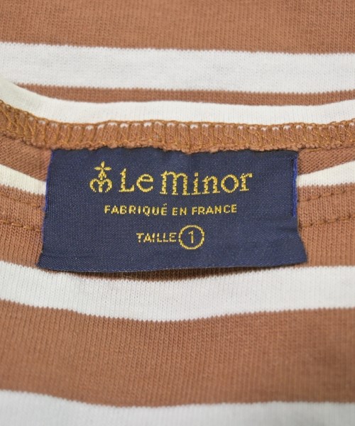 Le minor（ルミノア）Tシャツ・カットソー 茶 サイズ:1(S位) レディース/2200620028103