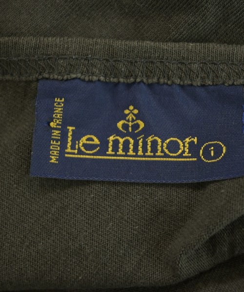 Le minor（ルミノア）Tシャツ・カットソー グレー サイズ:1(S位) レディース/2200616892114
