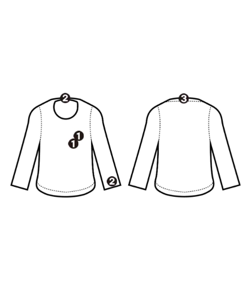 Le minor（ルミノア）Tシャツ・カットソー 白 サイズ:F レディース/2200632625017