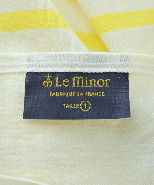 Le minor（ルミノア）Tシャツ・カットソー 白 サイズ:1(S位) レディース/2200618362127