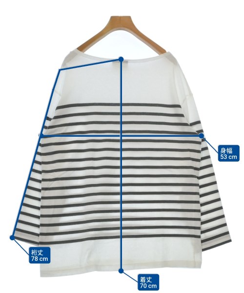 Le minor（ルミノア）Tシャツ・カットソー 白 サイズ:3(L位) レディース/2200629919044