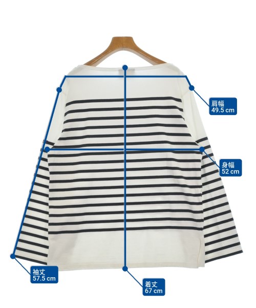 Le minor（ルミノア）Tシャツ・カットソー 白 サイズ:1(S位) レディース/2200634357077