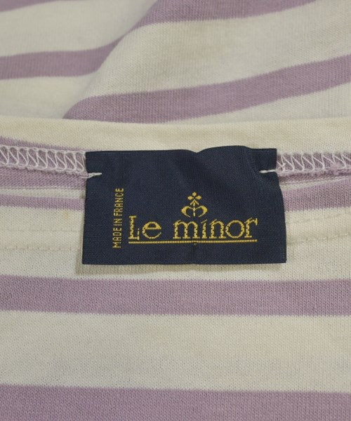 Le minor（ルミノア）Tシャツ・カットソー 白 サイズ:F レディース/2200607397079