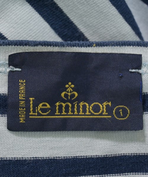 Le minor（ルミノア）Tシャツ・カットソー 青 サイズ:1(S位) レディース/2200618214044