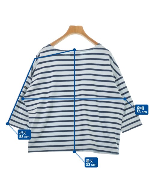 Le minor（ルミノア）Tシャツ・カットソー 青 サイズ:1(S位) レディース/2200618214044