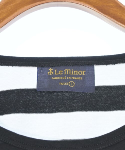 Le minor（ルミノア）Tシャツ・カットソー 黒 サイズ:1(S位) レディース/2200671691431
