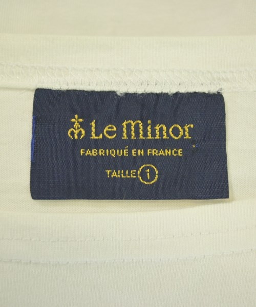 Le minor（ルミノア）Tシャツ・カットソー 白 サイズ:1(S位) レディース/2200668588058
