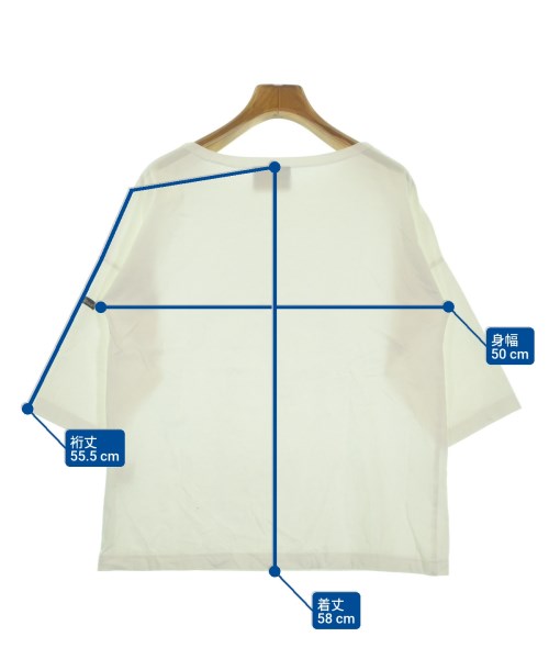 Le minor（ルミノア）Tシャツ・カットソー 白 サイズ:1(S位) レディース/2200668588058