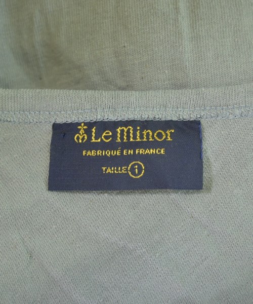 Le minor（ルミノア）Tシャツ・カットソー グレー サイズ:1(S位) レディース/2200668588089
