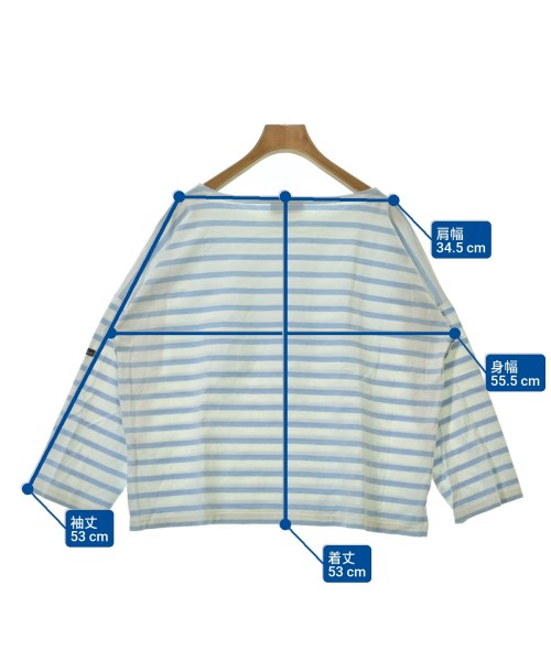 Le minor（ルミノア）Tシャツ・カットソー 青 サイズ:F レディース/2200668588157