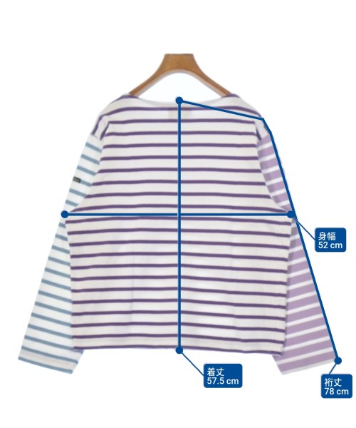 Le minor（ルミノア）Tシャツ・カットソー 紫 サイズ:1(XS位) レディース/2200675312042