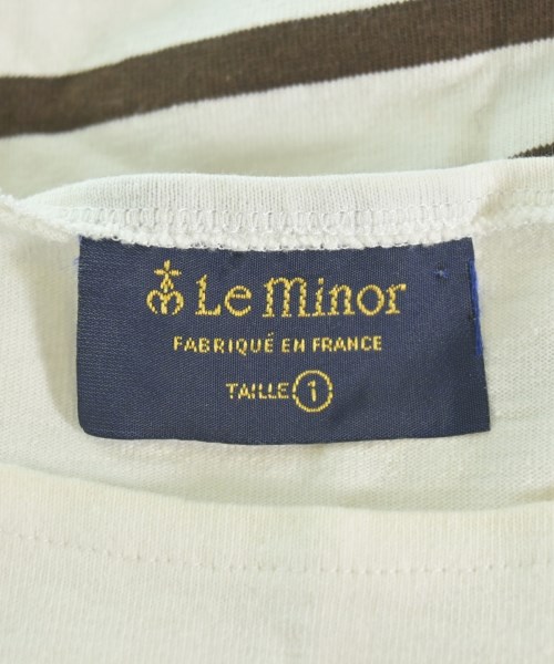 Le minor（ルミノア）Tシャツ・カットソー 白 サイズ:1(S位) レディース/2200672929052