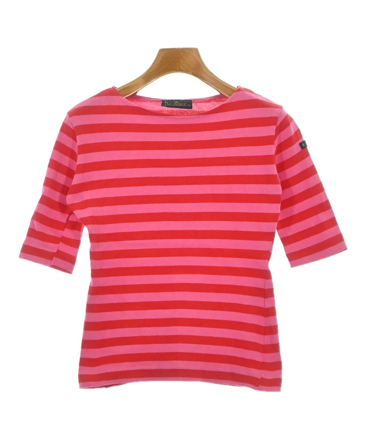 Le minor（ルミノア）Tシャツ・カットソー ピンク サイズ:0(XS位