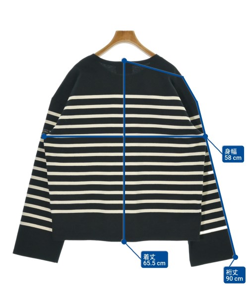 Le minor（ルミノア）Tシャツ・カットソー 紺 サイズ:2(M位) レディース/2200679604075