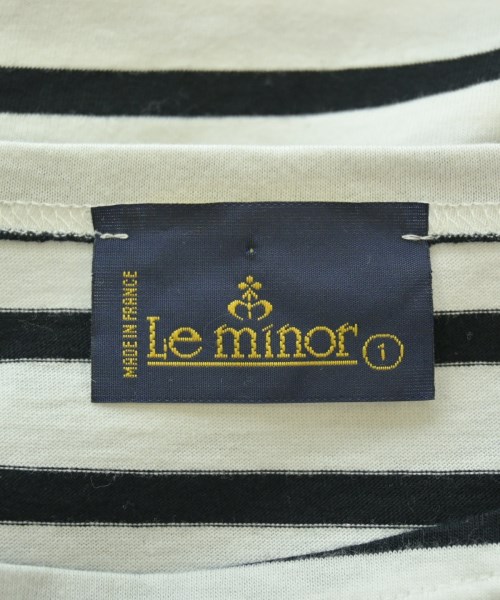Le minor（ルミノア）Tシャツ・カットソー 白 サイズ:1(S位) レディース/2200675699181