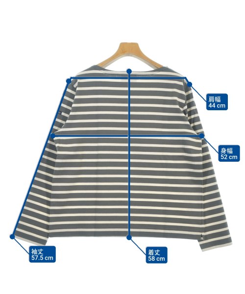 Le minor（ルミノア）Tシャツ・カットソー グレー サイズ:4(XL位) レディース/2200681441057
