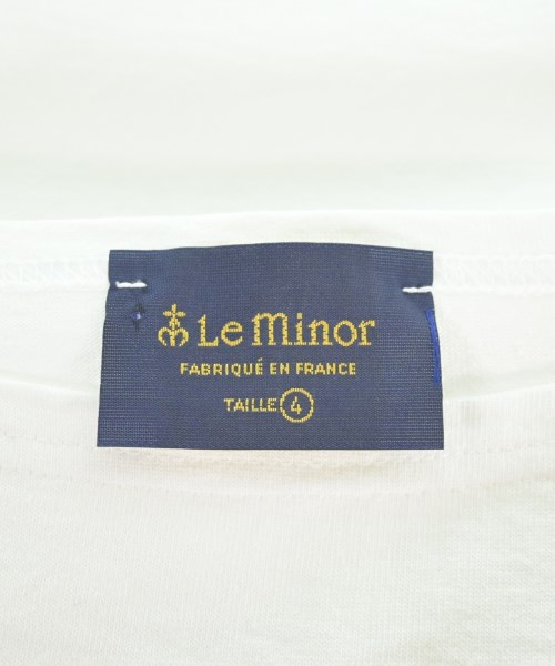 Le minor（ルミノア）Tシャツ・カットソー 白 サイズ:4(XL位) レディース/2200681441064