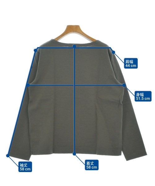 Le minor（ルミノア）Tシャツ・カットソー グレー サイズ:4(XL位) レディース/2200681441071