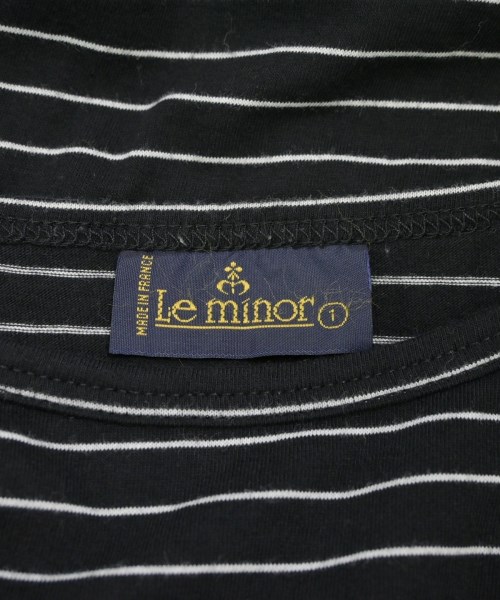 Le minor（ルミノア）Tシャツ・カットソー 黒 サイズ:1(S位) レディース/2200676732054