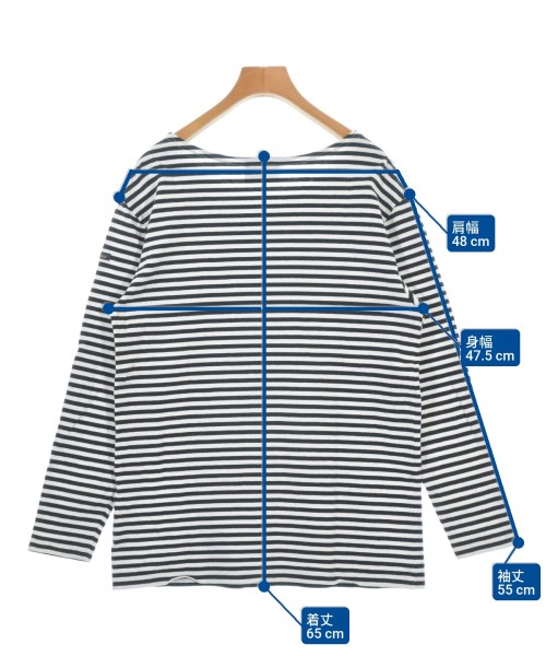 Le minor（ルミノア）Tシャツ・カットソー 白 サイズ:1(S位) レディース/2200686686064