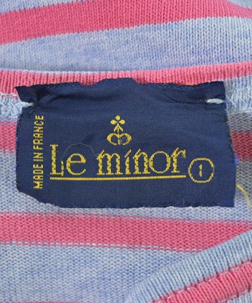 Le minor（ルミノア）Tシャツ・カットソー 青 サイズ:1(S位) レディース/2200694201020